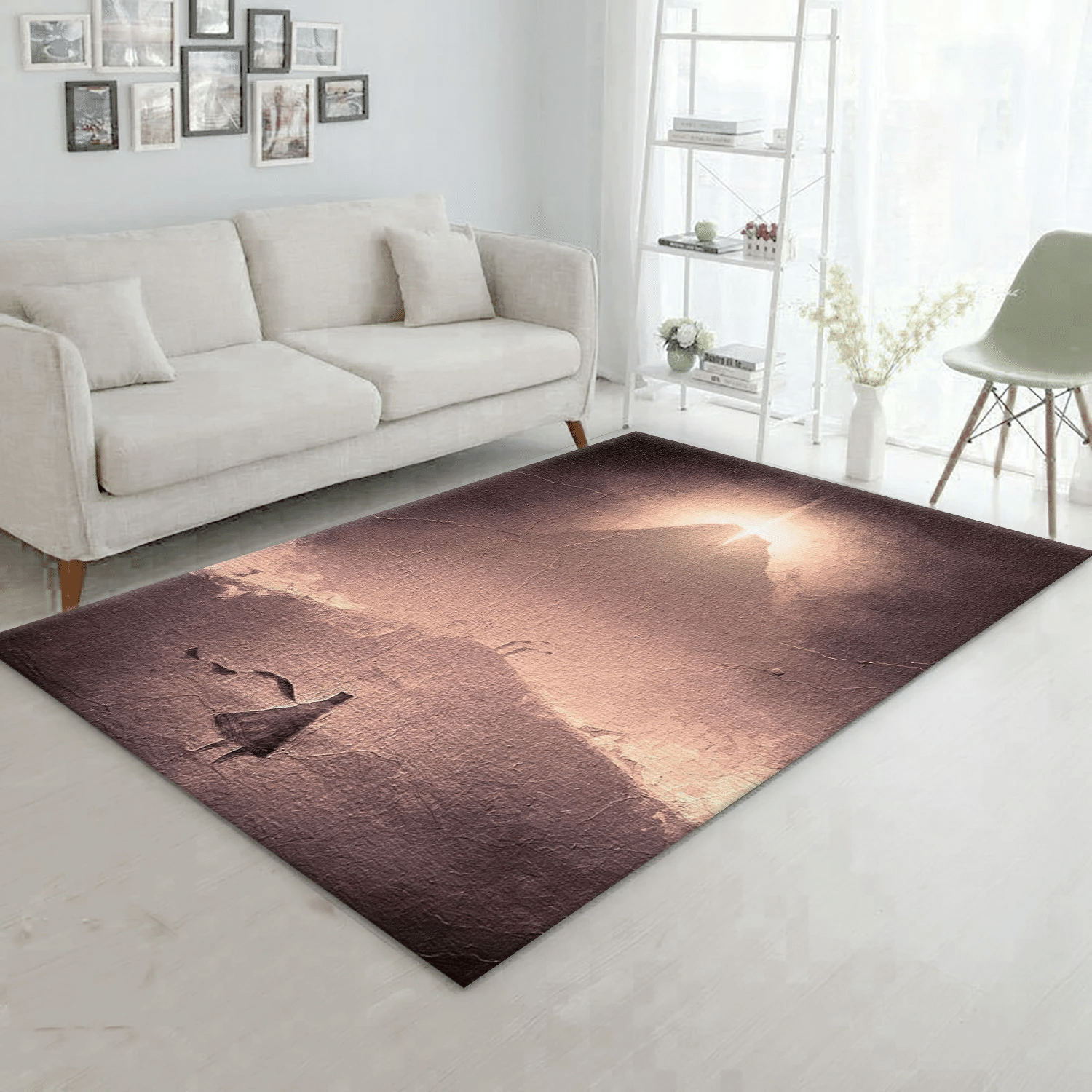 Journey Area Rug Carpet, Bedroom Rug - US Gift Decor - Indoor Outdoor Rugs