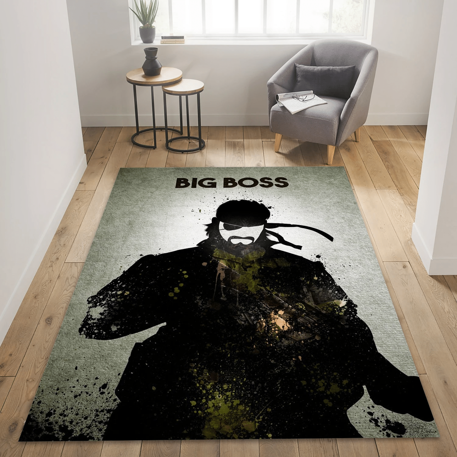 Big Boss Area Rug Carpet, Living Room Rug - Family Gift US Decor - Indoor Outdoor Rugs