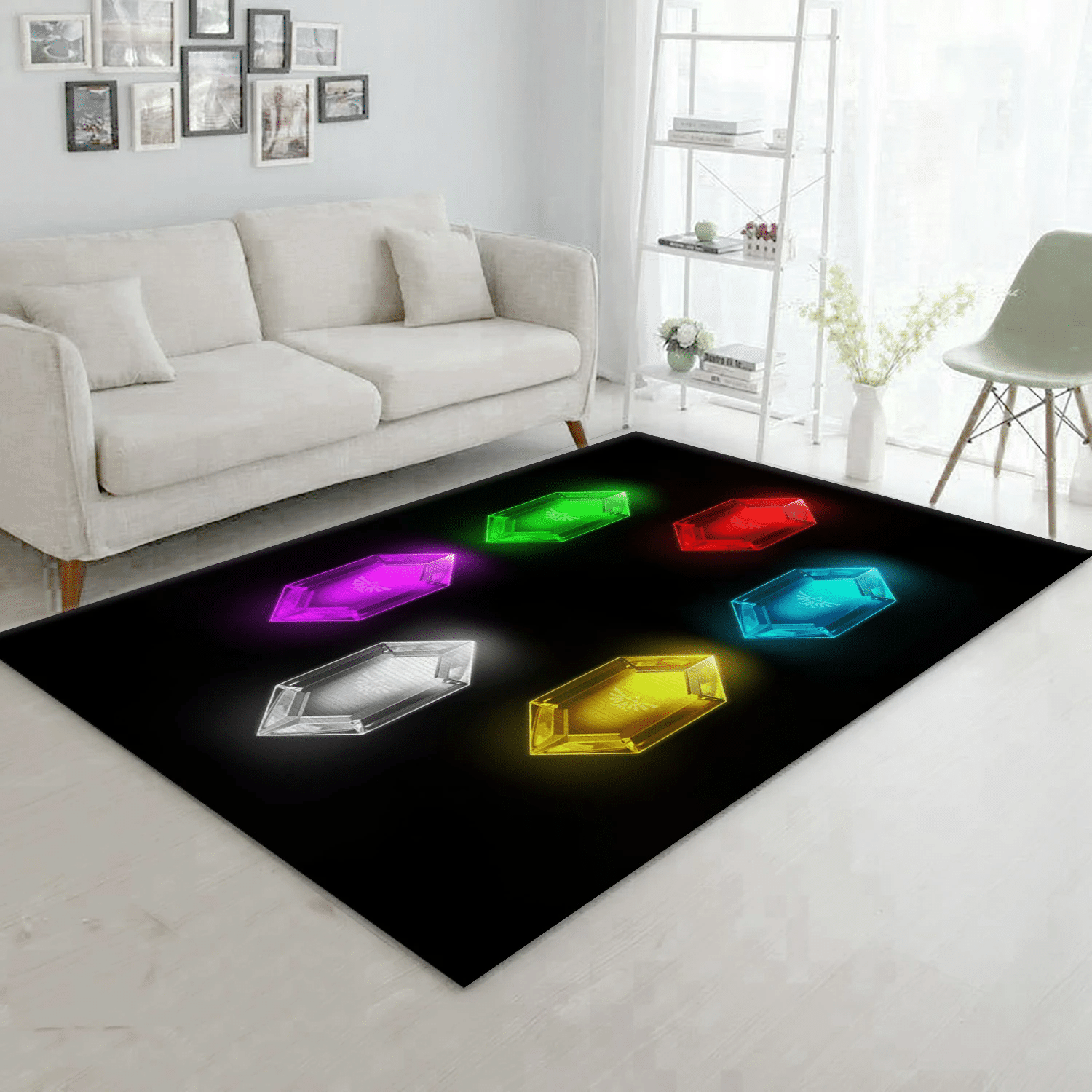 Classic Gaming Gaming Area Rug, Bedroom Rug - US Gift Decor - Indoor Outdoor Rugs