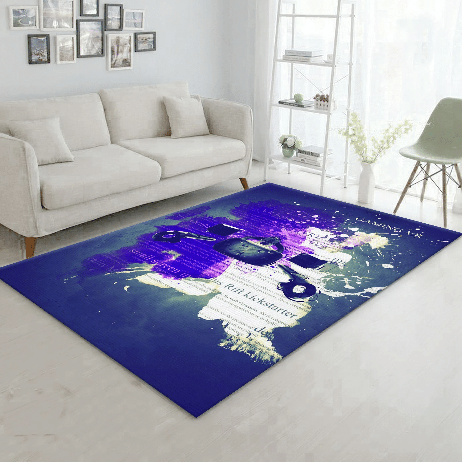 Gaming Vr Gaming Weapon Area Rug Carpet, Bedroom Rug - Home US Decor - Indoor Outdoor Rugs