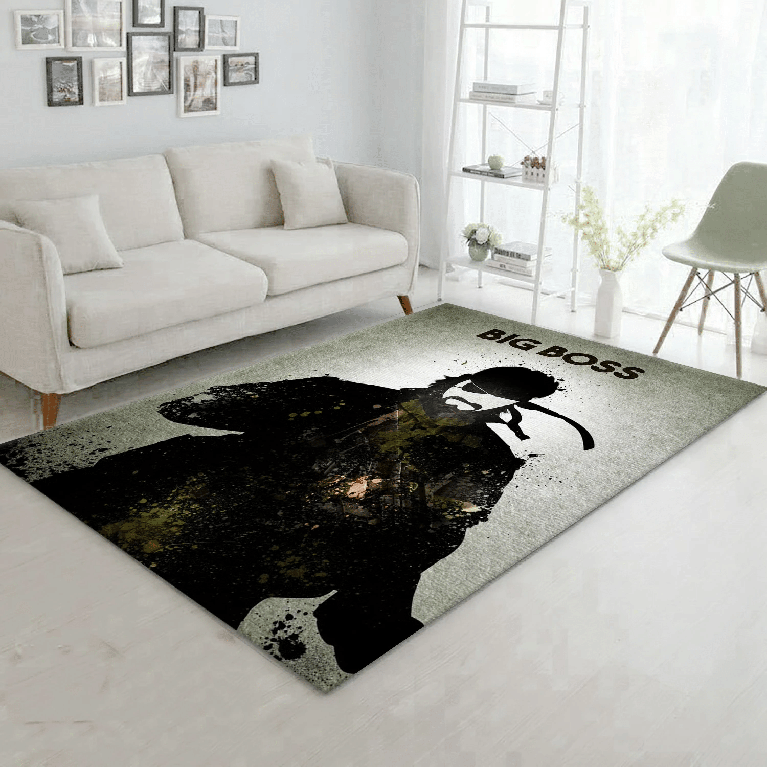 Big Boss Area Rug Carpet, Living Room Rug - Family Gift US Decor - Indoor Outdoor Rugs