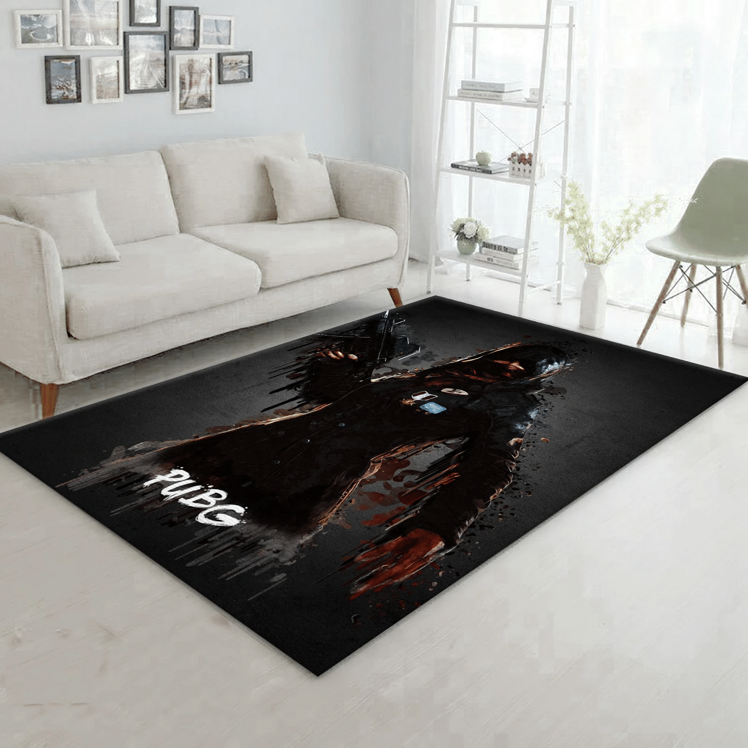 Pubg Area Rug Carpet, Bedroom Rug - US Gift Decor - Indoor Outdoor Rugs