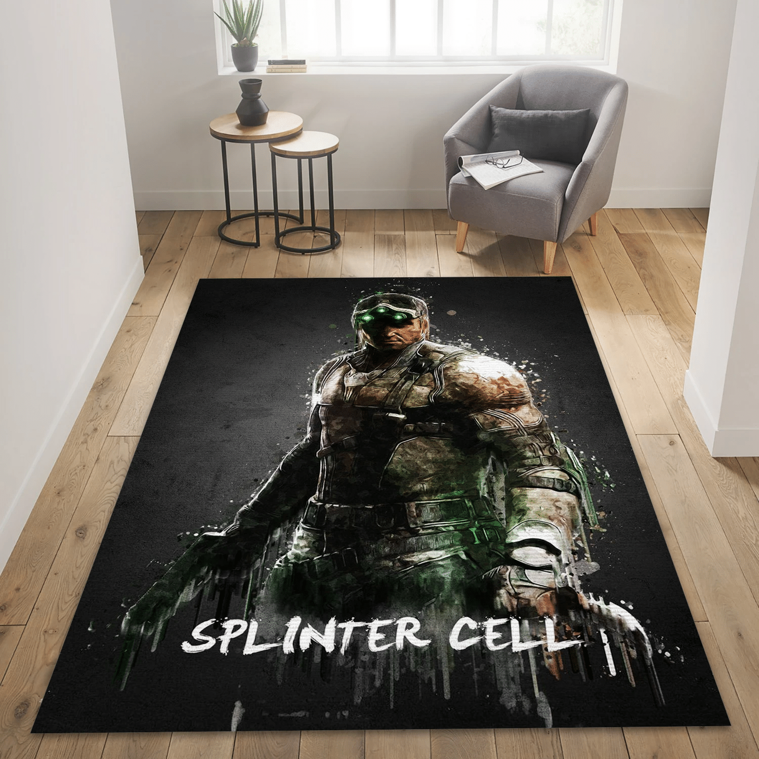 Splinter Cell Area Rug, Living Room Rug - Home US Decor - Indoor Outdoor Rugs