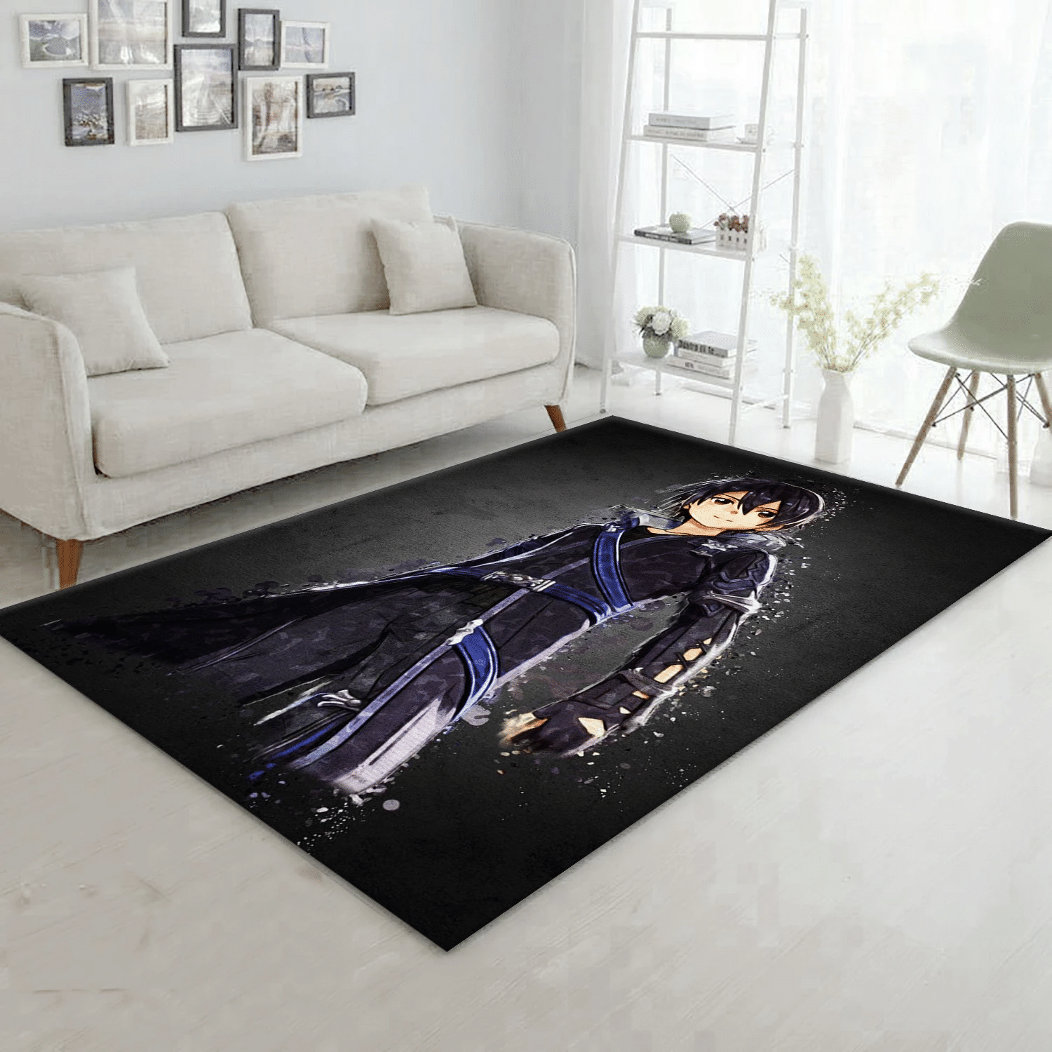 Kirito Area Rug For Christmas, Living Room Rug - Home US Decor - Indoor Outdoor Rugs