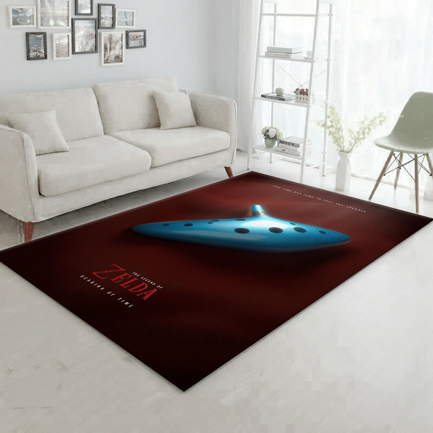 3d Ocarina Of Time Poster Ii Made With Maya Area Rug, Living Room Rug - Home Decor  Floor Decor - Indoor Outdoor Rugs