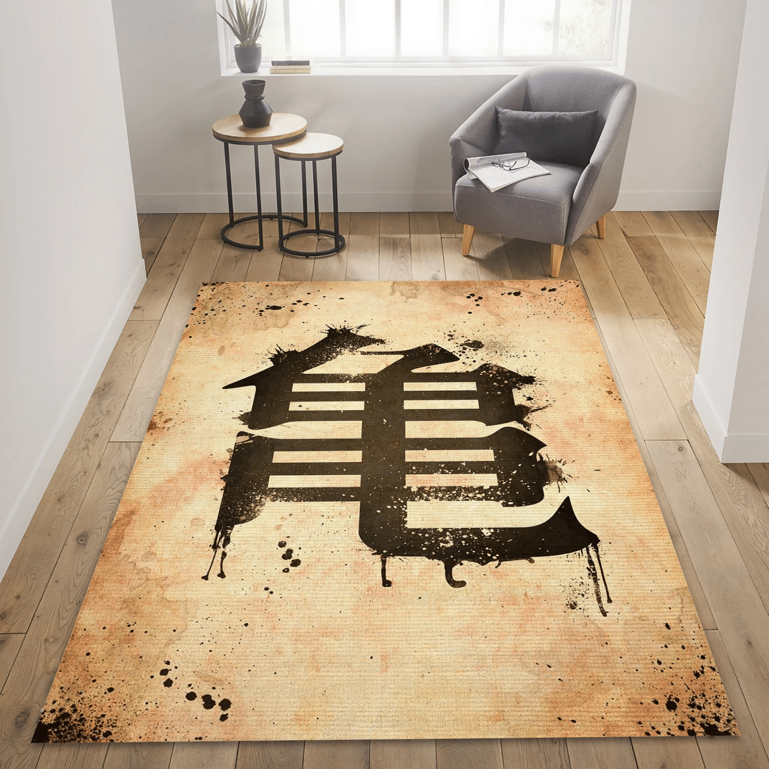 Kame Light Gaming Area Rug, Bedroom Rug - US Gift Decor - Indoor Outdoor Rugs