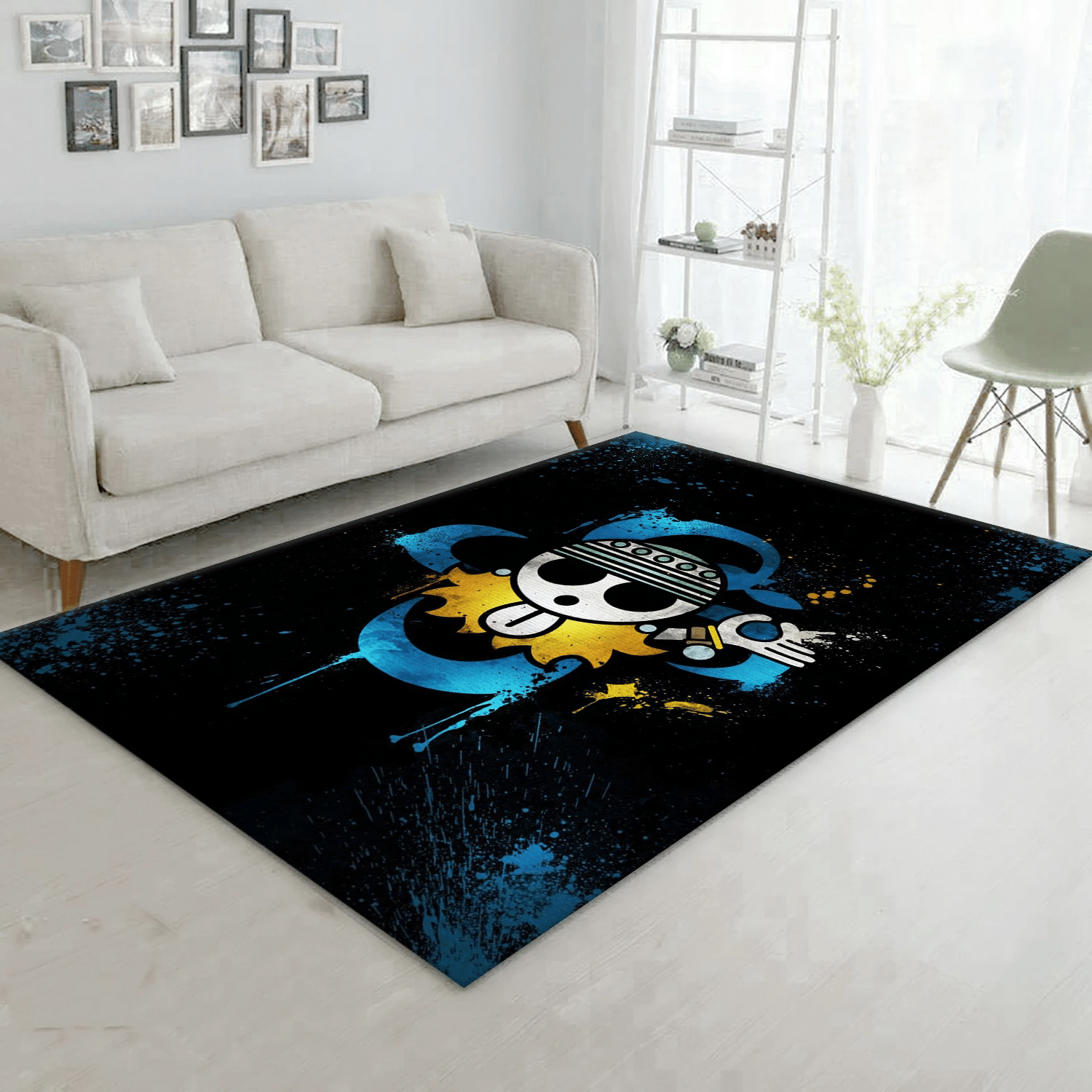 One Piece Nami 2d Area Rug, Bedroom Rug - Family Gift US Decor - Indoor Outdoor Rugs