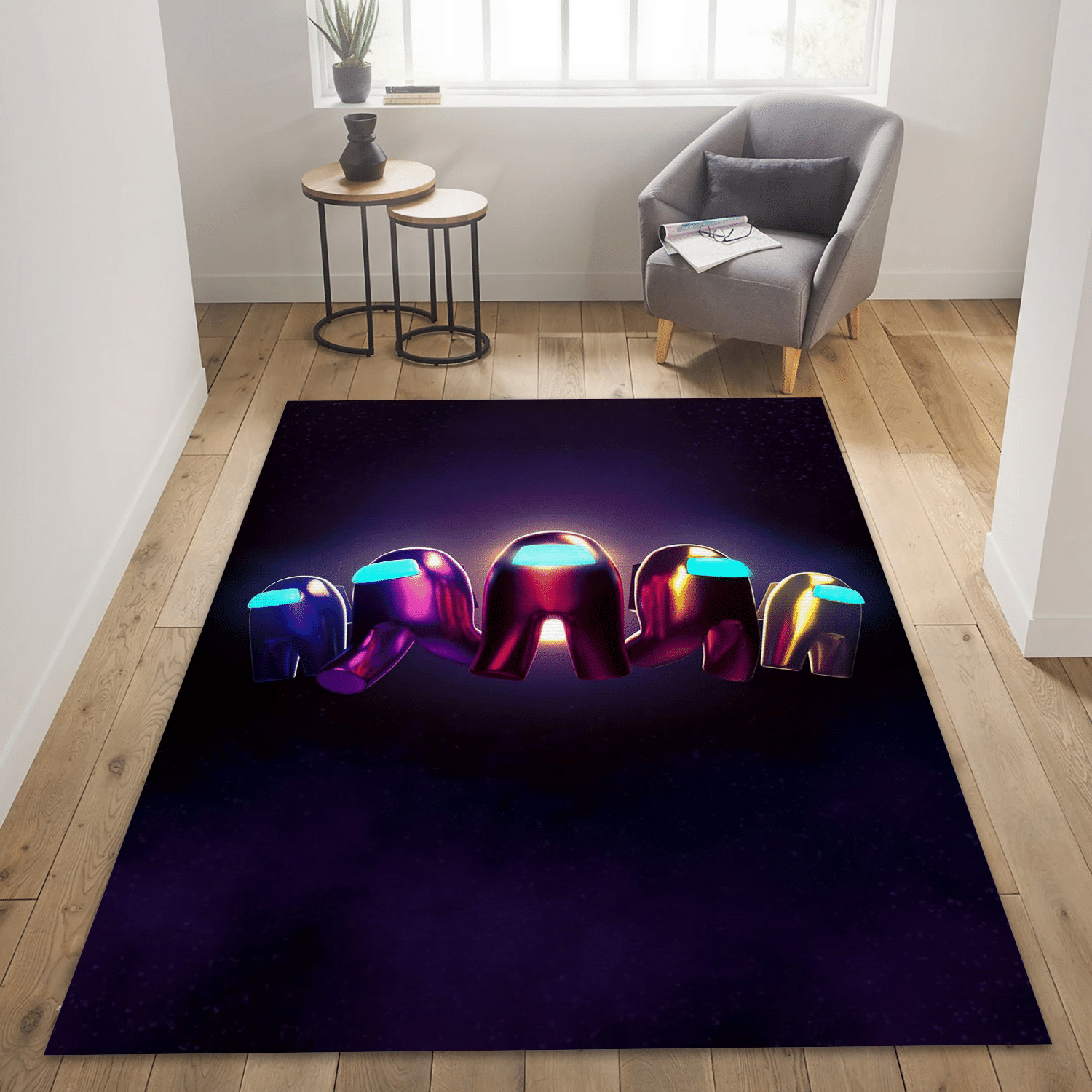 The 3d Space Crew Area Rug For Christmas, Bedroom Rug - Christmas Gift US Decor - Indoor Outdoor Rugs