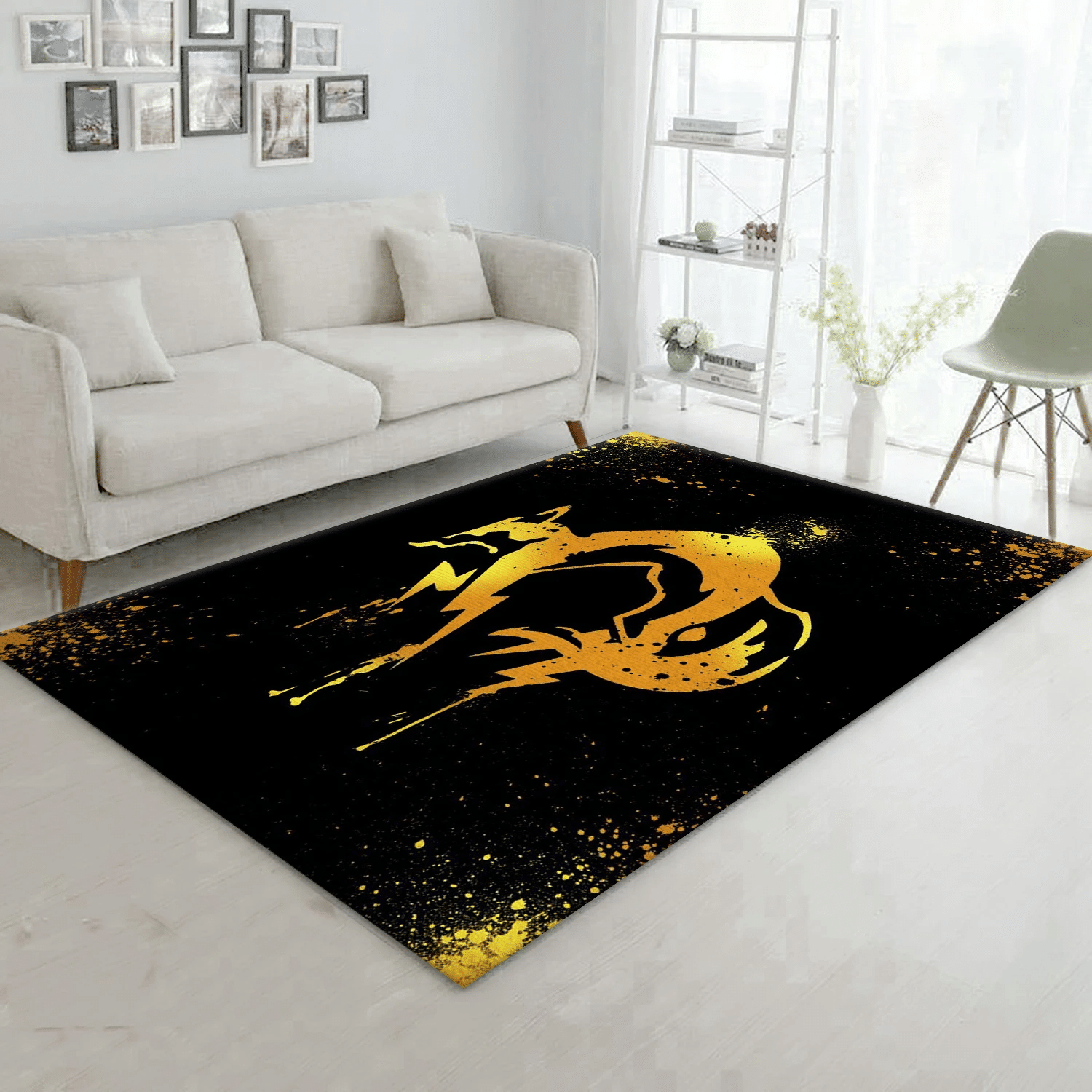 The Fox Splash Gaming Area Rug, Bedroom Rug - Home Decor  Floor Decor - Indoor Outdoor Rugs