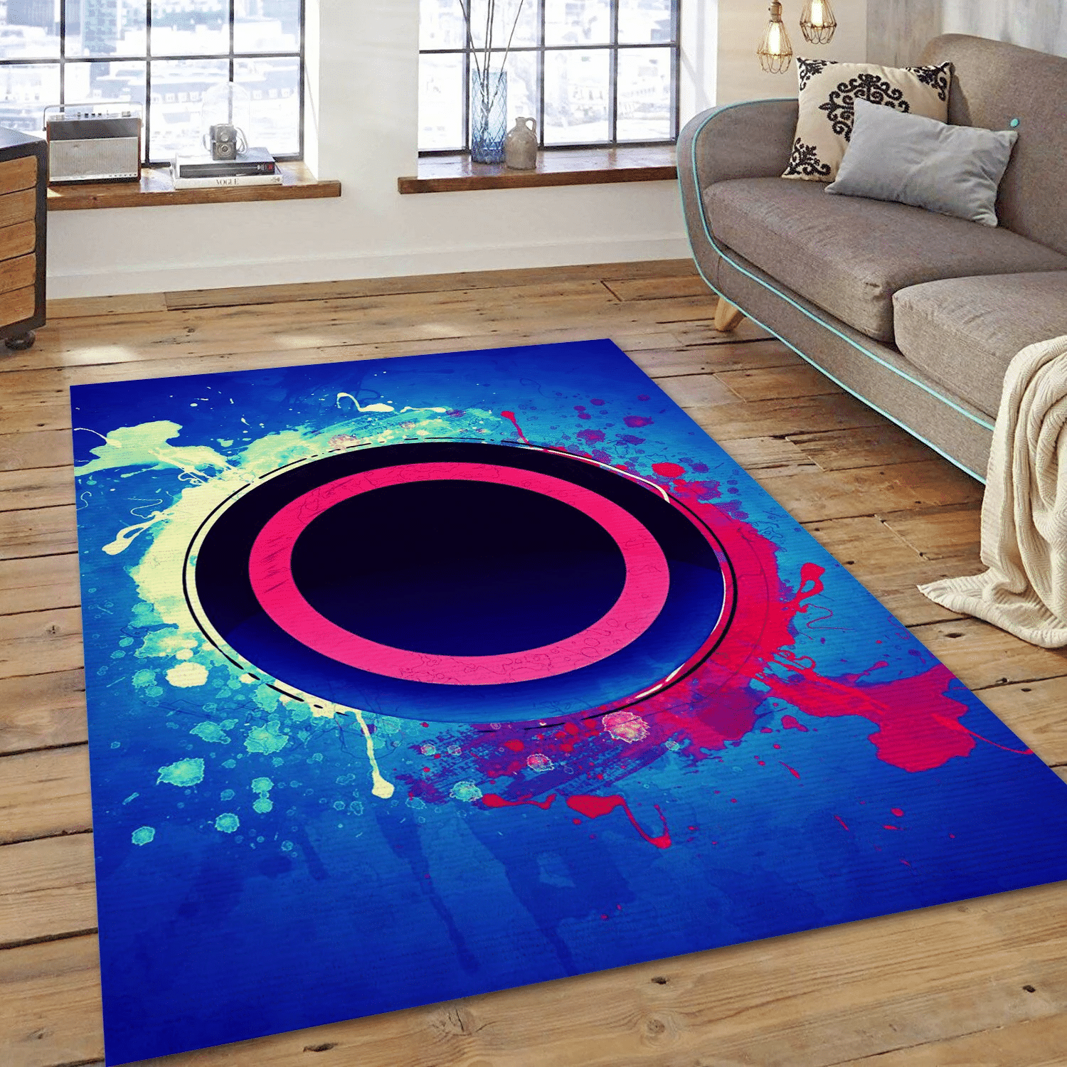 Xbox Circle Button Area Rug Carpet, Living Room Rug - Home Decor  Floor Decor - Indoor Outdoor Rugs