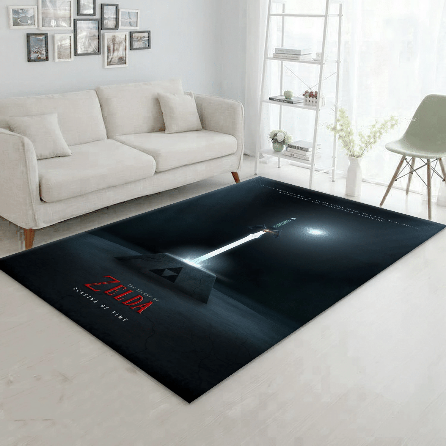 3d Ocarina Of Time Poster Area Rug, Bedroom Rug - Christmas Gift US Decor - Indoor Outdoor Rugs