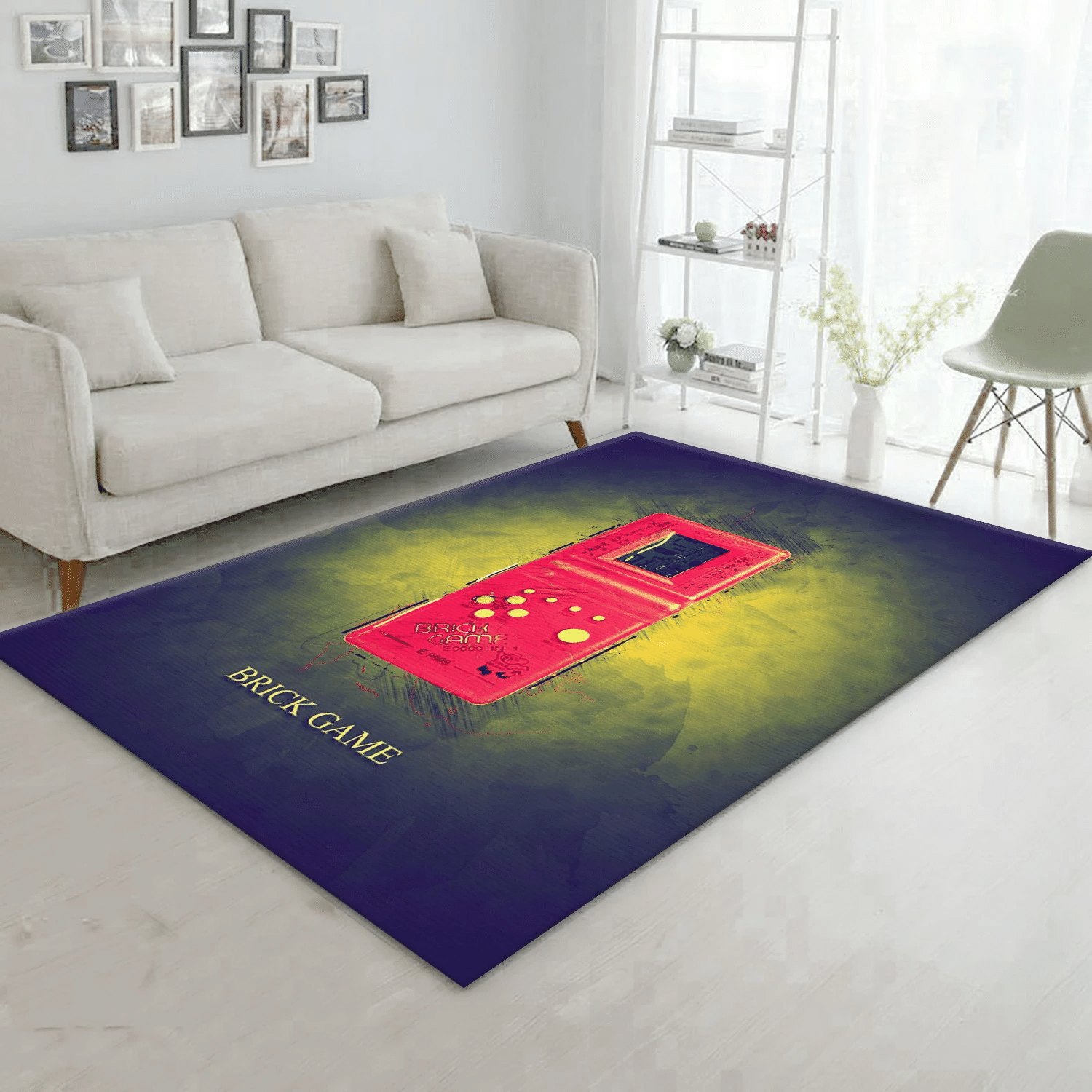 Brick Game Gaming Area Rug, Bedroom Rug - Home US Decor - Indoor Outdoor Rugs