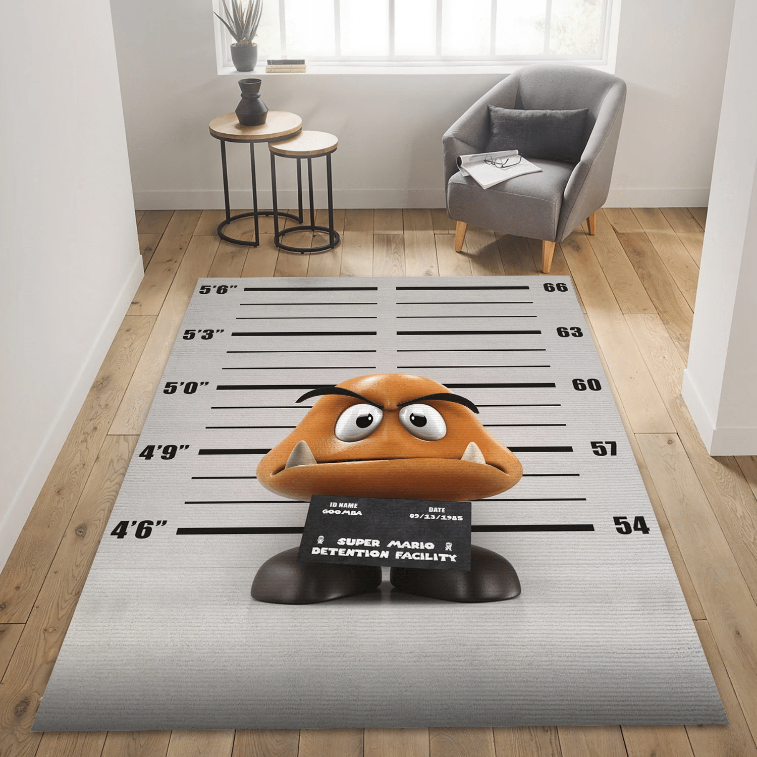 Little Mushroom Area Rug Carpet, Living Room Rug - Home Decor  Floor Decor - Indoor Outdoor Rugs