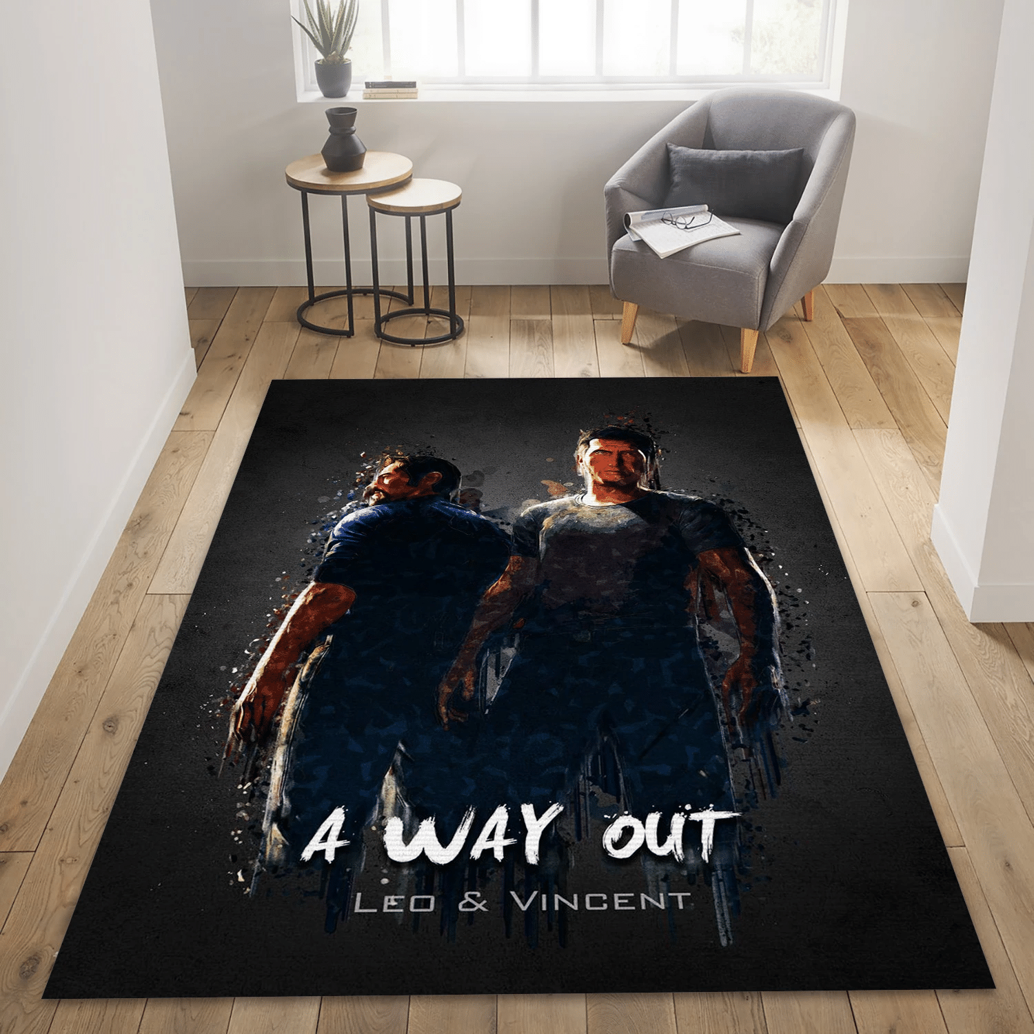 A Way Out Area Rug, Bedroom Rug - Home Decor  Floor Decor - Indoor Outdoor Rugs