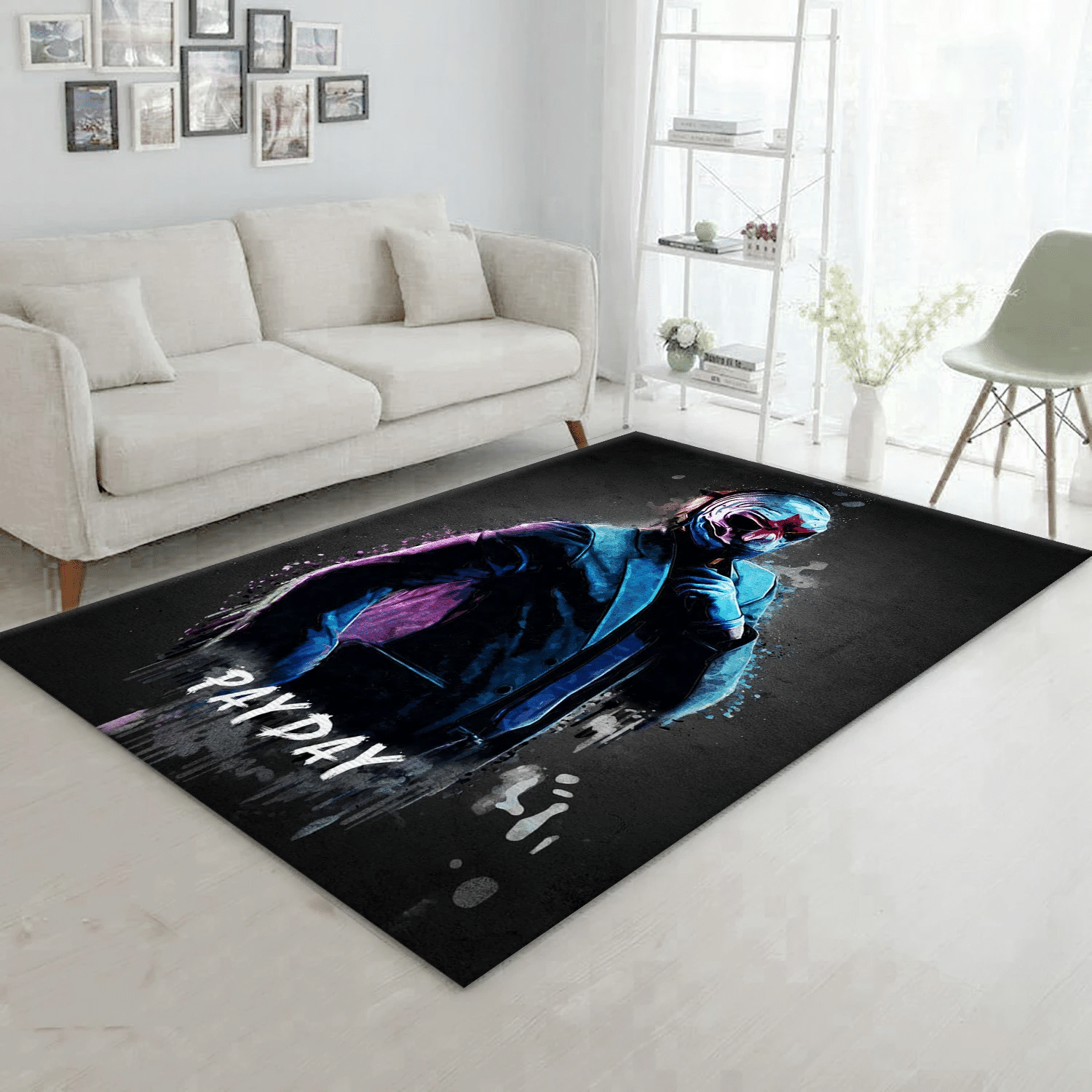 Payday Gaming Area Rug, Living Room Rug - Christmas Gift US Decor - Indoor Outdoor Rugs