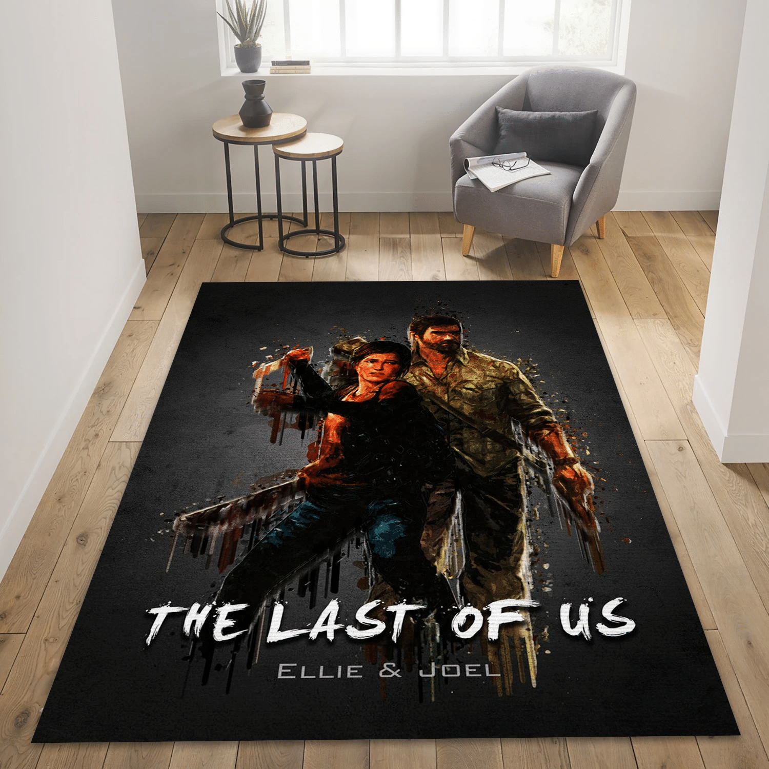 The Last Of Us Gaming Area Rug, Living Room Rug - Home US Decor - Indoor Outdoor Rugs