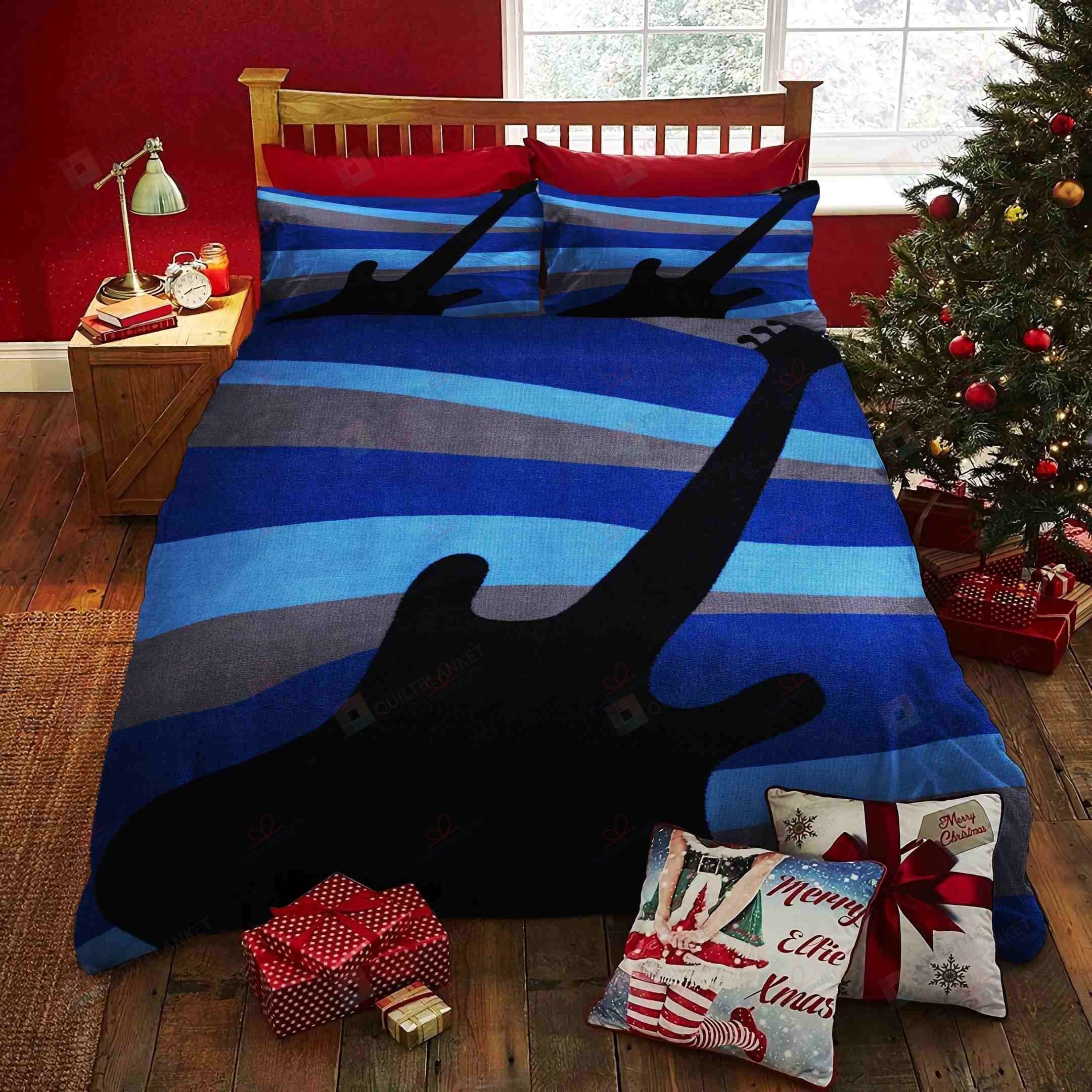 Bass Guitar Bedding Set Bed Sheets Spread Comforter Duvet Cover Bedding Sets
