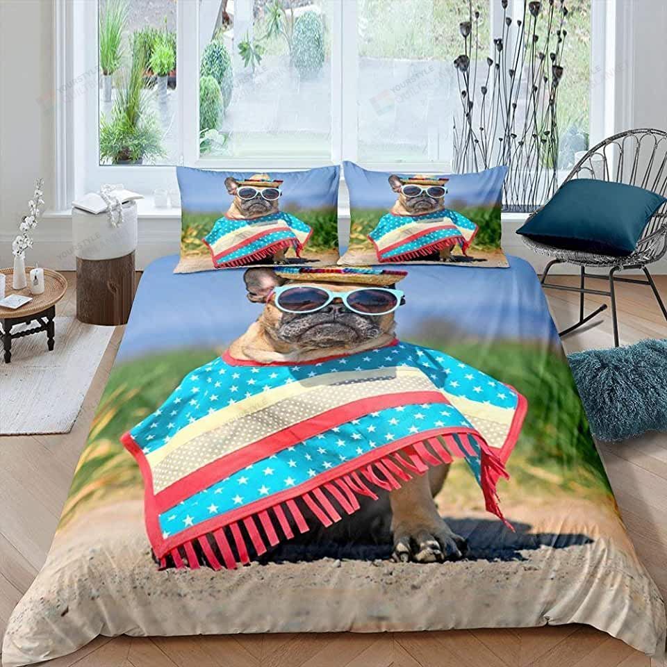 French Bulldog Bed Sheets Spread Comforter Duvet Cover Bedding Sets