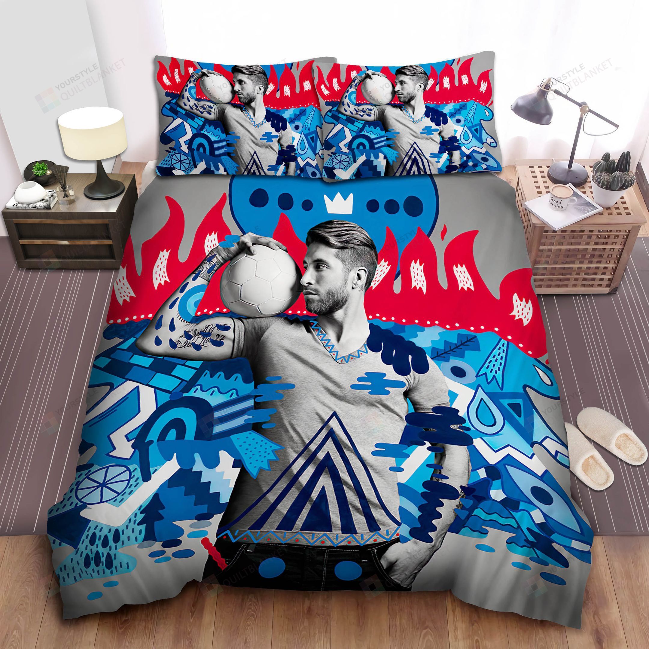 Sergio Ramos Bed Sheets Spread Comforter Duvet Cover Bedding Sets