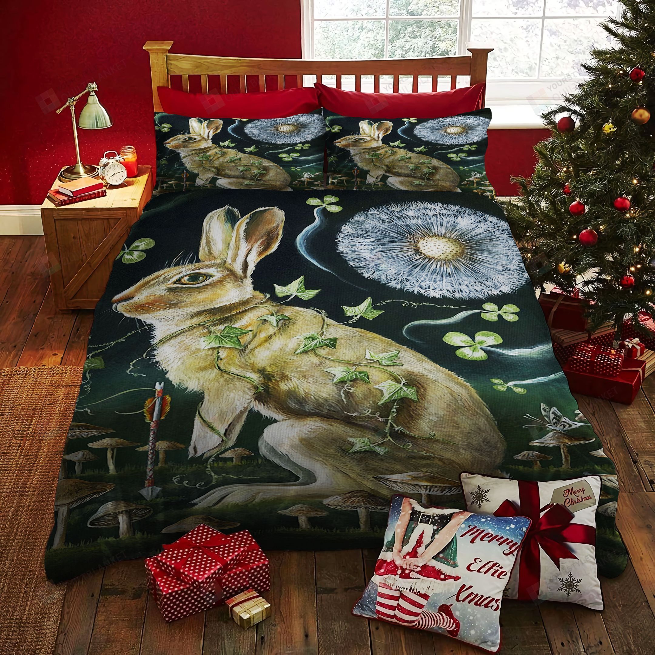 Rabbit Bed Sheets Spread Duvet Cover Bedding Sets