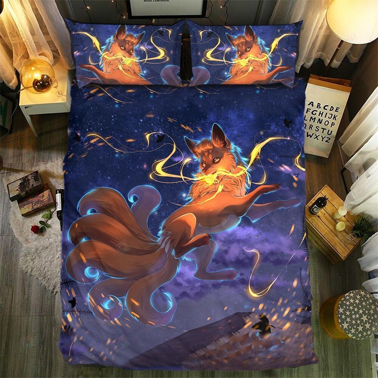 Fox Collection 01 3d Duvet Cover Bedding Set