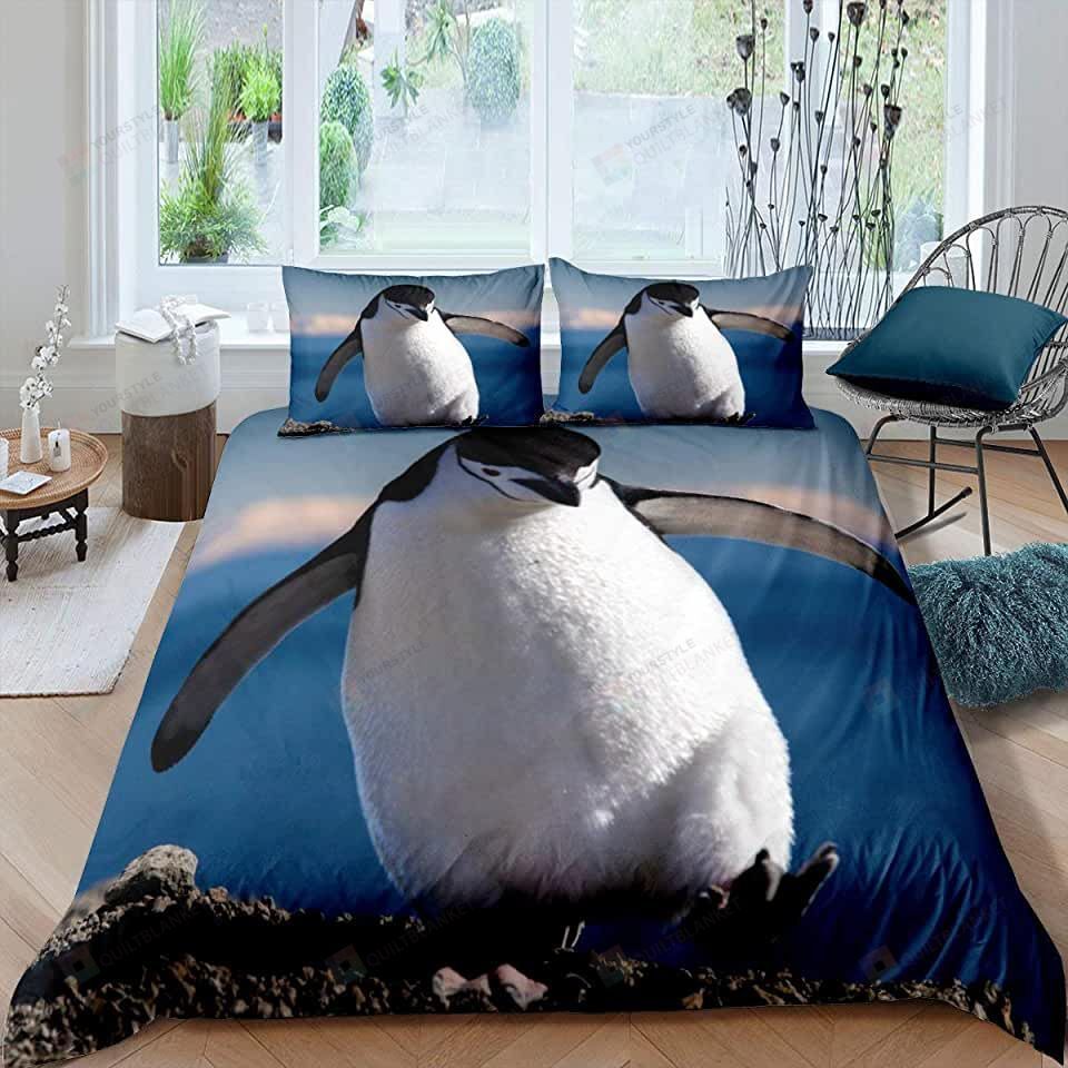 3D Penguin Bed Sheets Spread Comforter Duvet Cover Bedding Sets