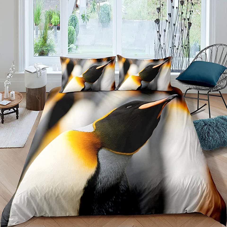 Penguin Bedding Set Bed Sheets Spread Comforter Duvet Cover Bedding Sets