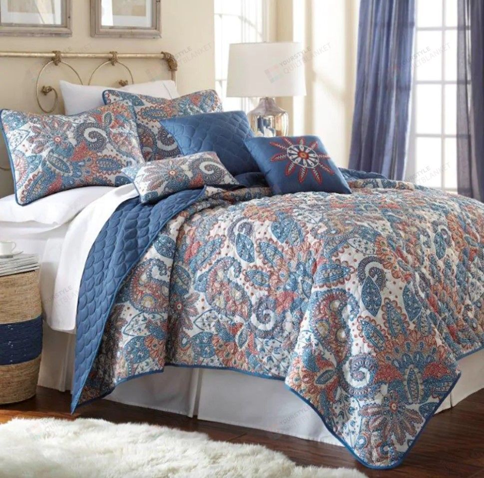Arcadia Cotton Bed Sheets Spread Comforter Duvet Cover Bedding Sets