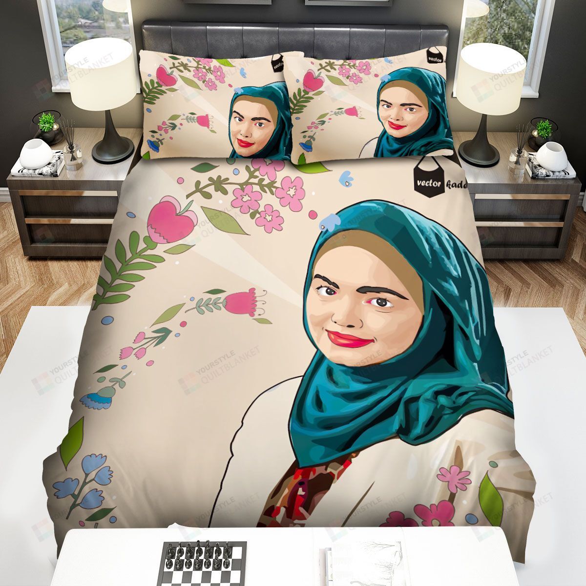 Siti Nurhaliza Bed Sheets Spread Comforter Duvet Cover Bedding Sets