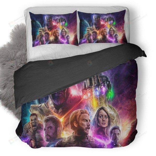 Avengers 4 End Game 3D Printed Duvet Cover Bedding Set