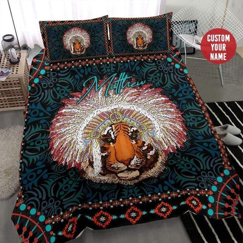 Tiger Native Duvet Cover Bedding Set