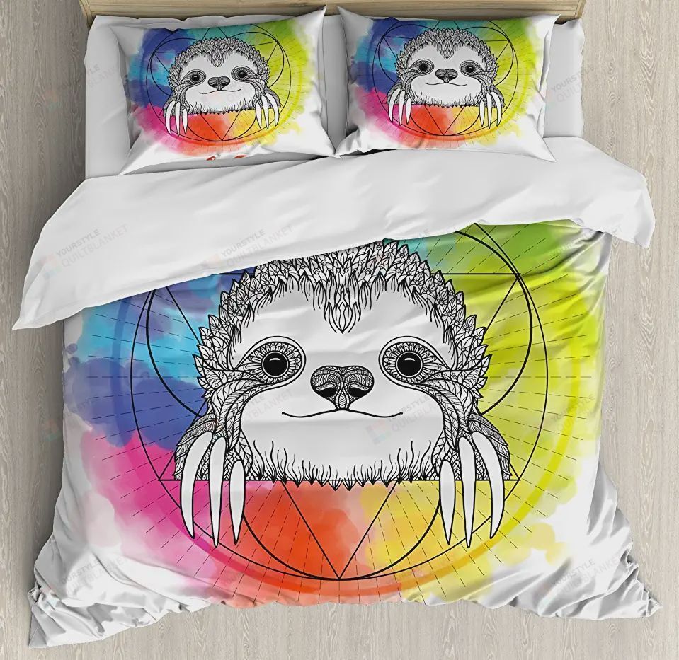 Sloth Bed Sheets Duvet Cover Bedding Sets