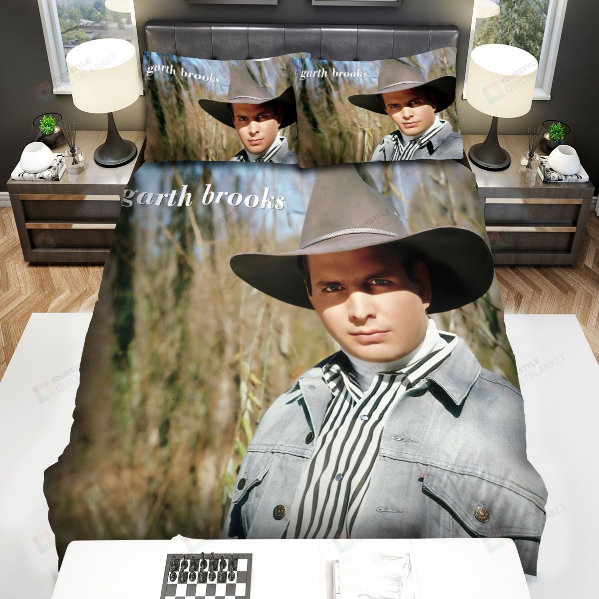 Garth Brooks Bed Sheets Spread Comforter Duvet Cover Bedding Sets