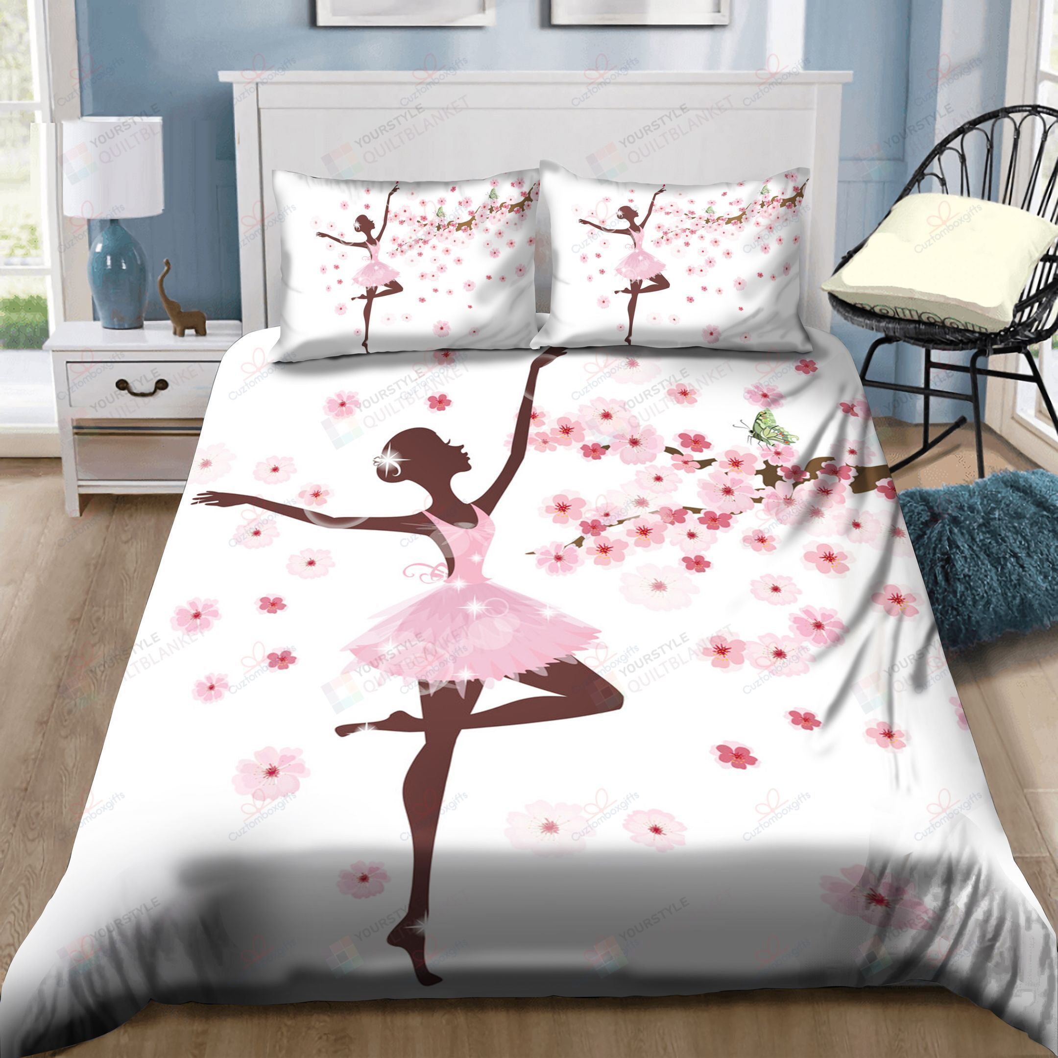 Ballet Bedding Sets (Duvet Cover & Pillow Cases)