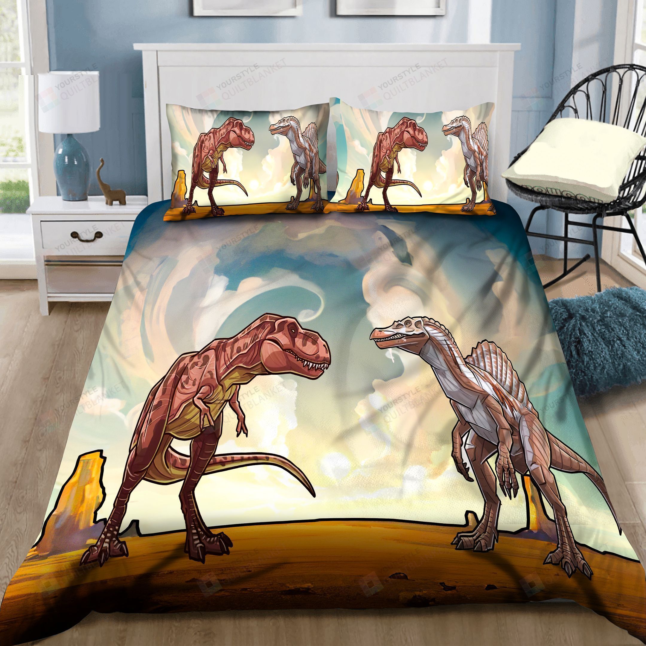 Dinosaur Bed Sheets Duvet Cover Bedding Sets