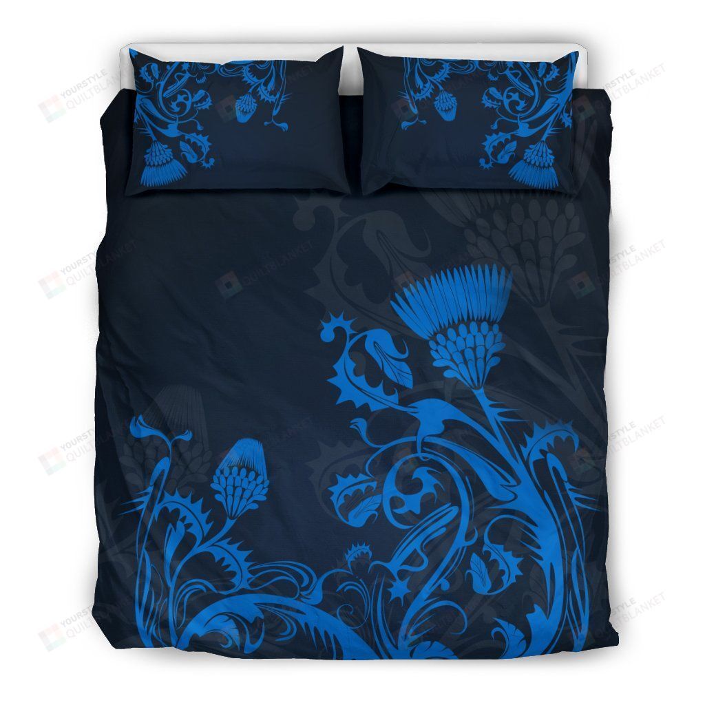 Scotland Thistle Bed Sheets Duvet Cover Bedding Set
