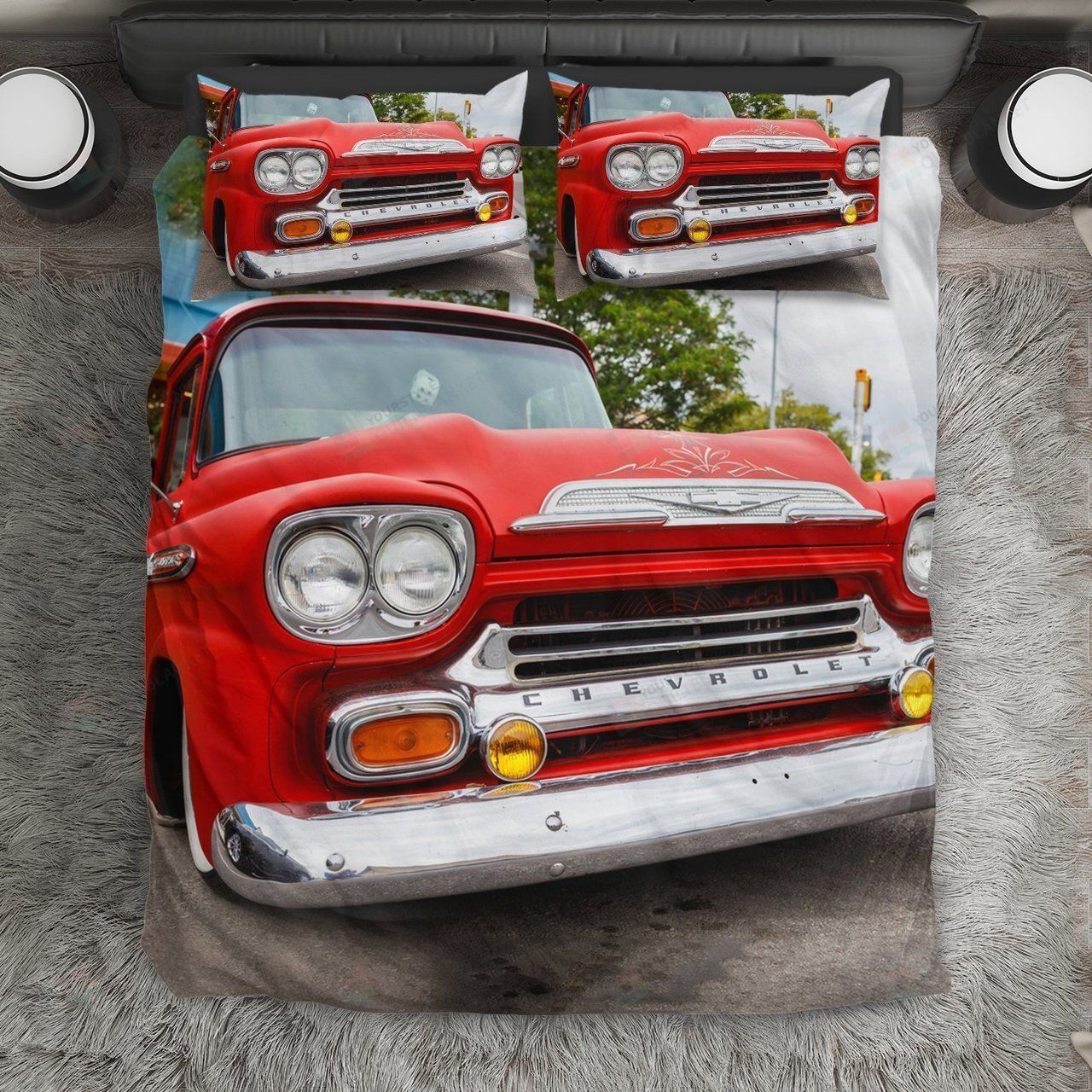 Farm Bedding Set - 00512 (Duvet Cover & Pillow Cases)