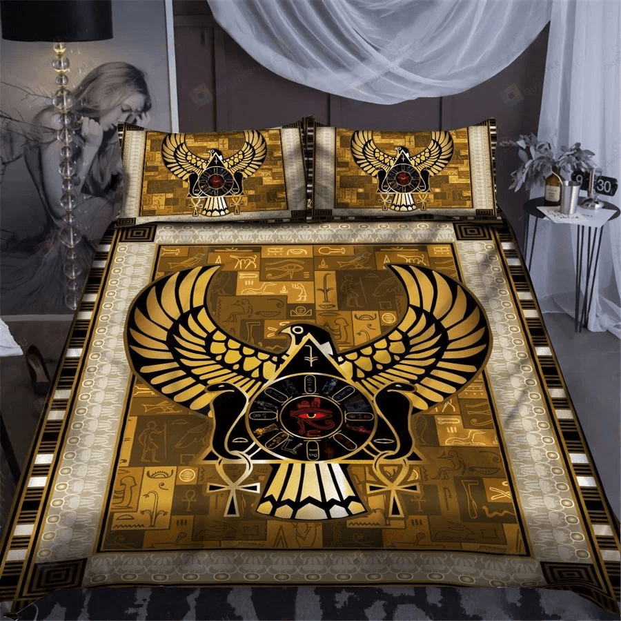 Ancient Egyptian Enneada Duvet Cover Bedding Set