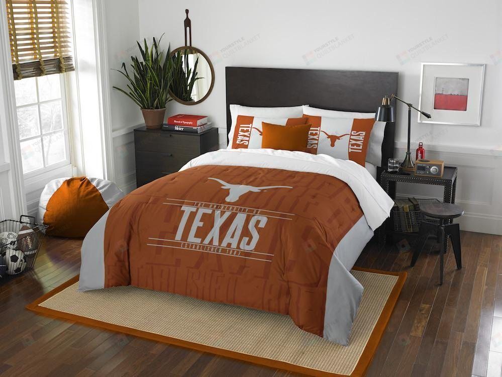 Texas Longhorns Bedding Set (Duvet Cover & Pillow Cases)