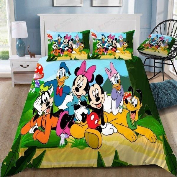 Disney Mickey Mouse And Friends #51 Duvet Cover Bedding Set