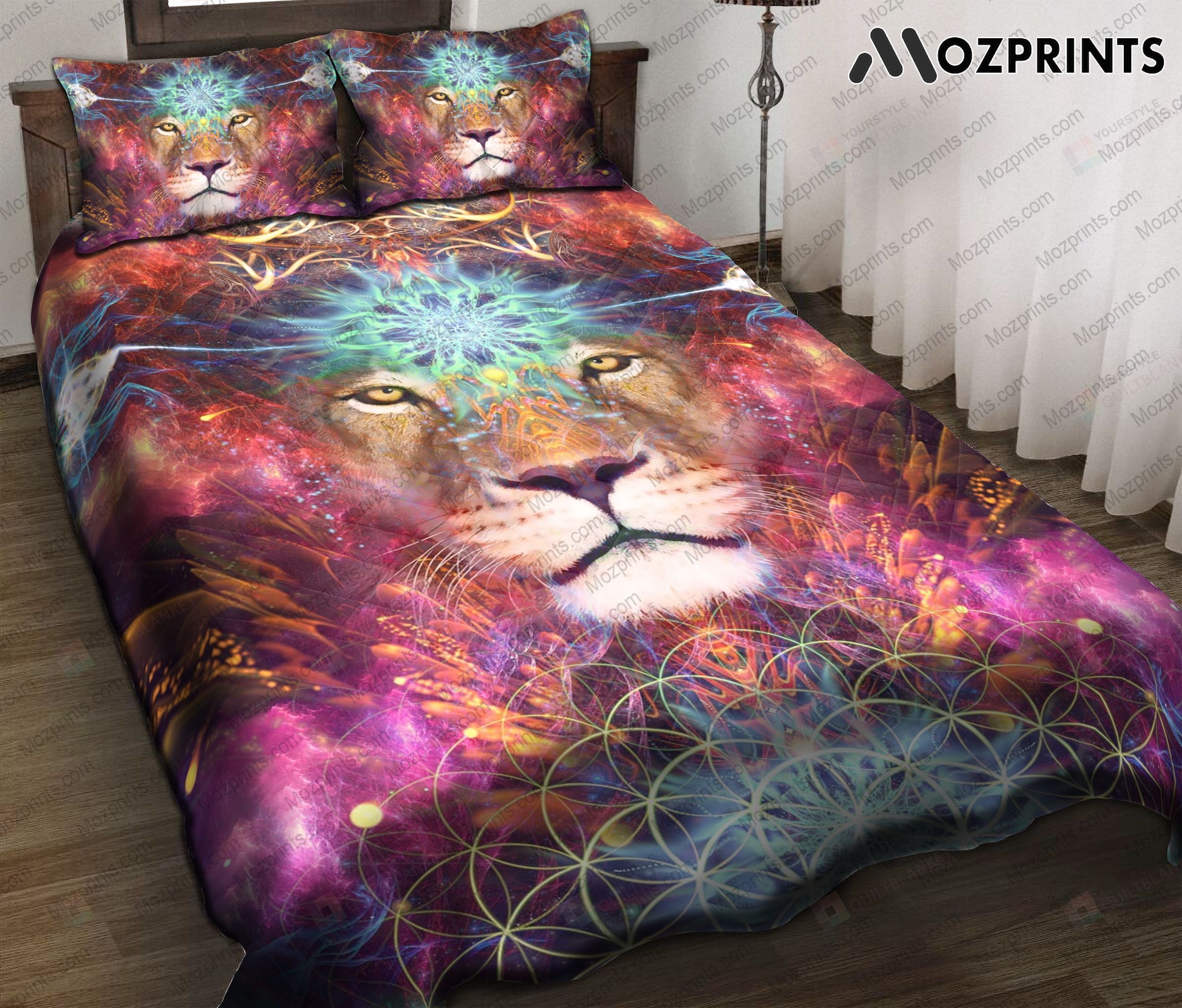 Yoga Tiger Illustration Art Bedding Set