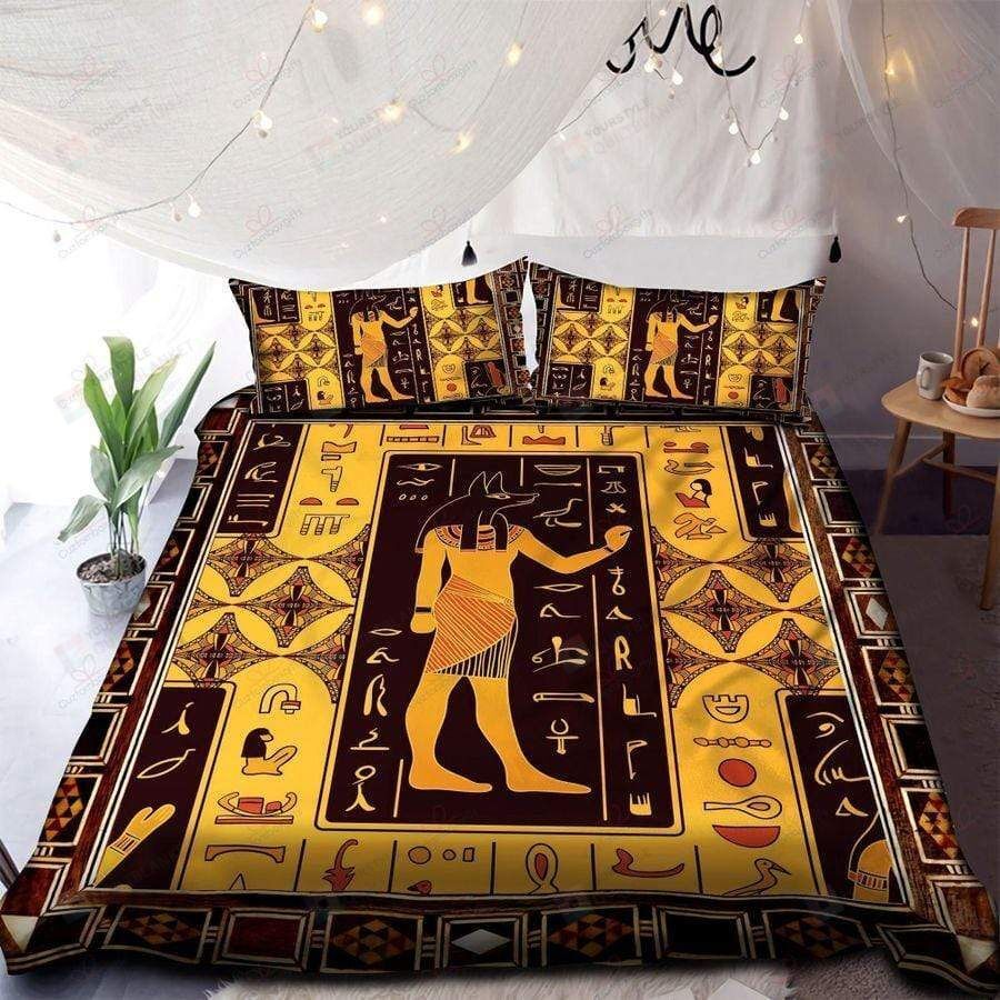 Ancient Egyptian Pattern Duvet Cover Bedding Set