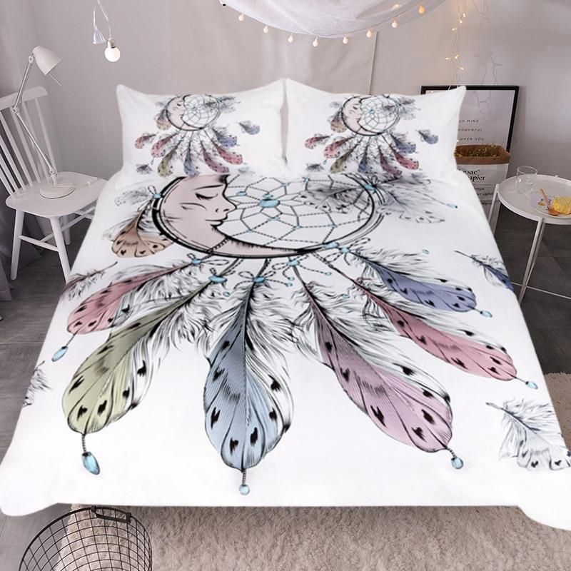 Dreamcatcher Cotton Bed Sheets Spread Comforter Duvet Cover Bedding Sets