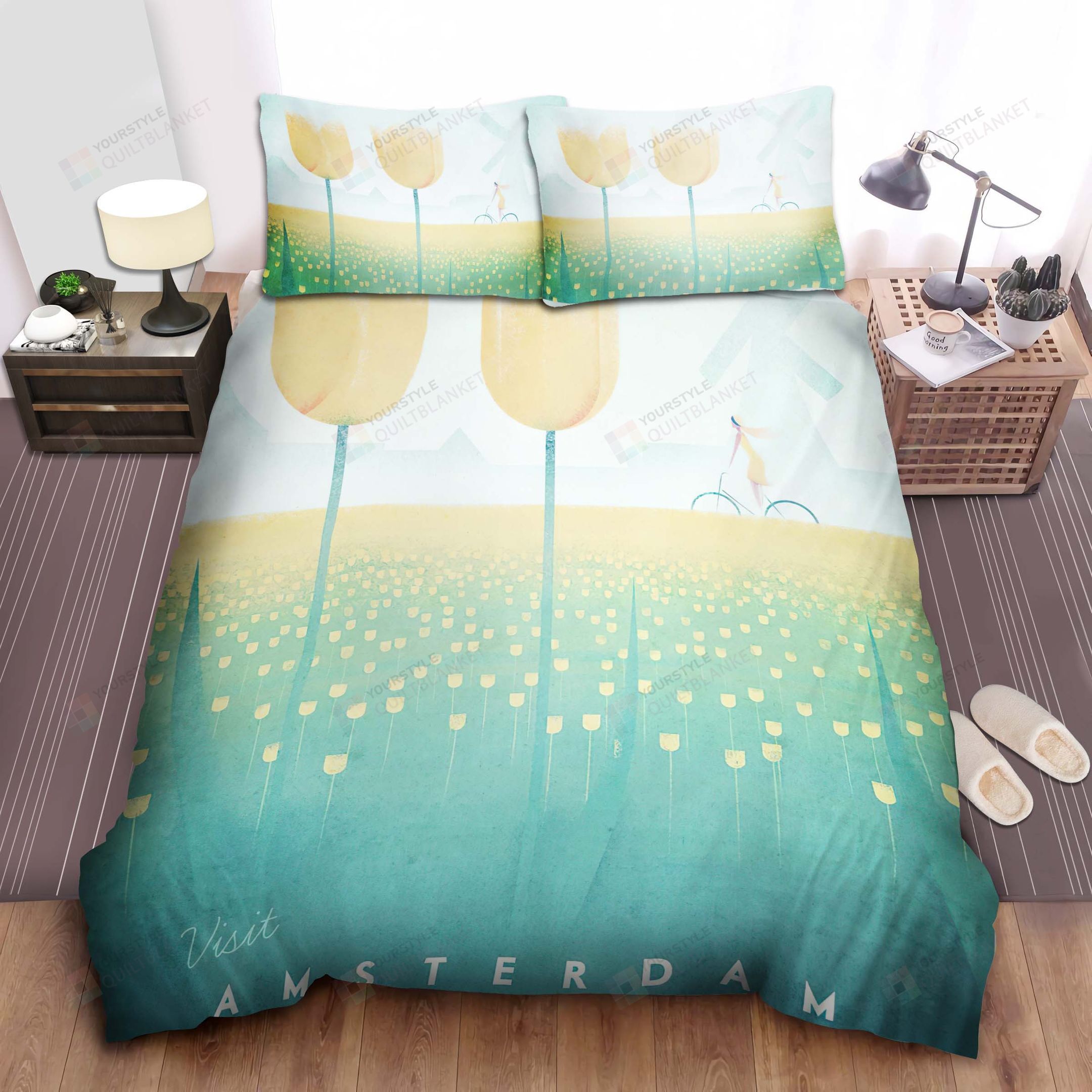 Amsterdam Bed Sheets Spread Comforter Duvet Cover Bedding Sets