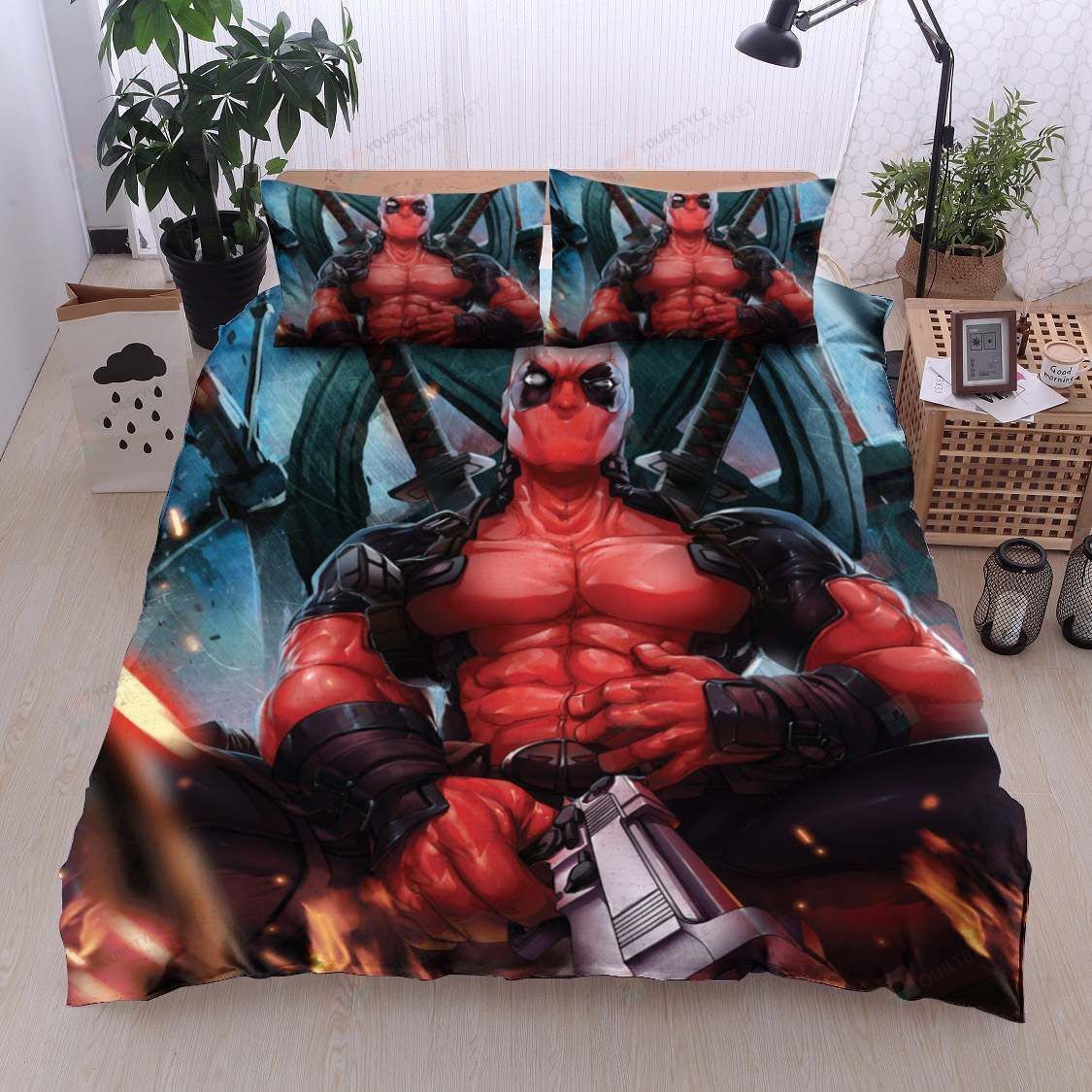 Deadpool Bedding Sets (Duvet Cover & Pillow Cases)