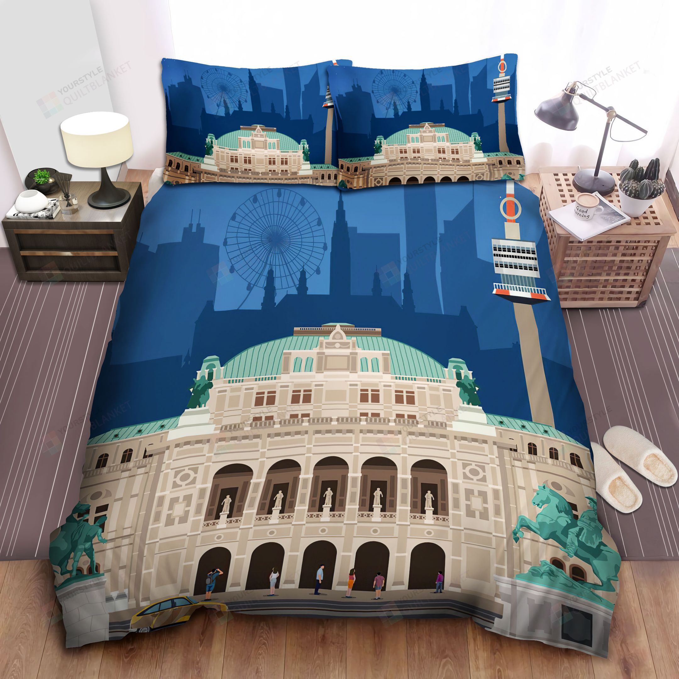 Vienna Bed Sheets Spread Comforter Duvet Cover Bedding Sets