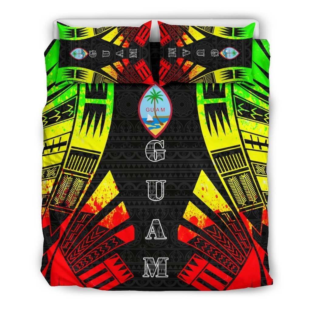 Guam Cotton Bed Sheets Spread Comforter Duvet Cover Bedding Sets