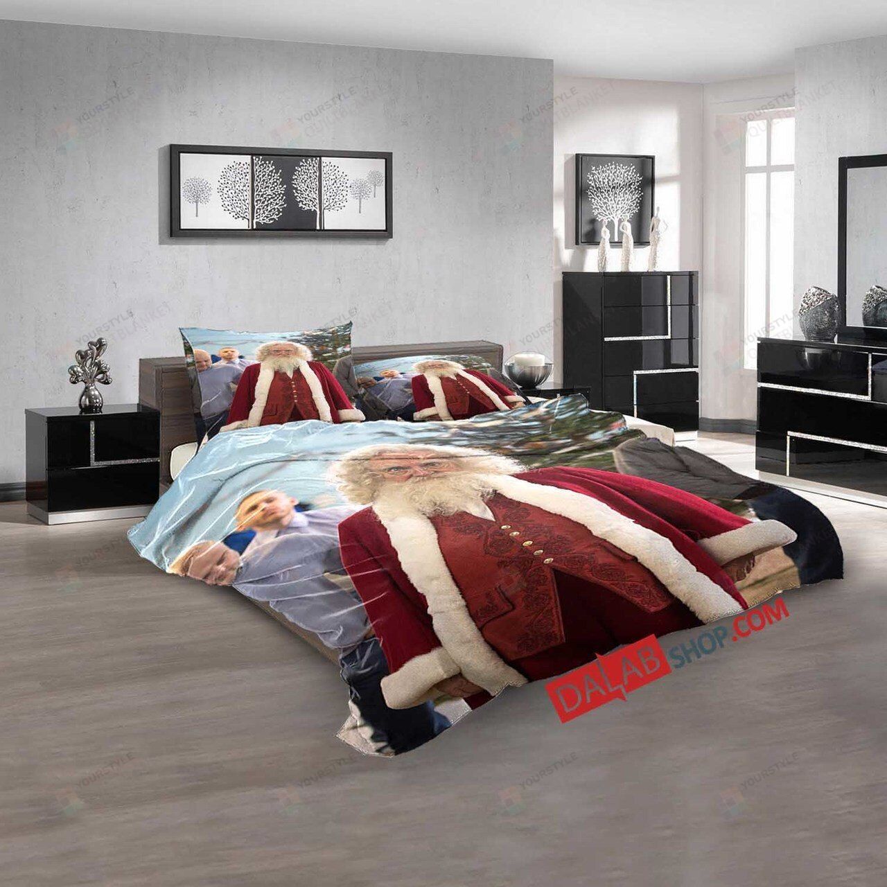 Movie Get Santa D 3d Duvet Cover Bedding Sets