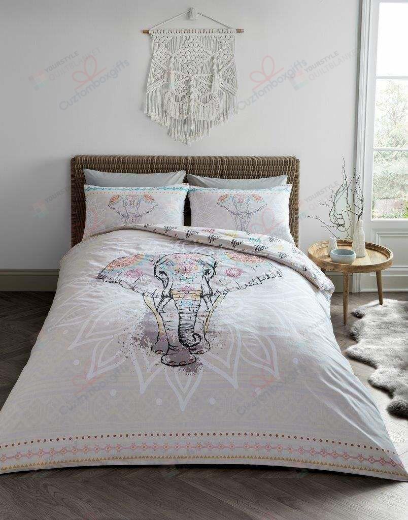Elephant Bed Sheets Spread Duvet Cover Bedding Set