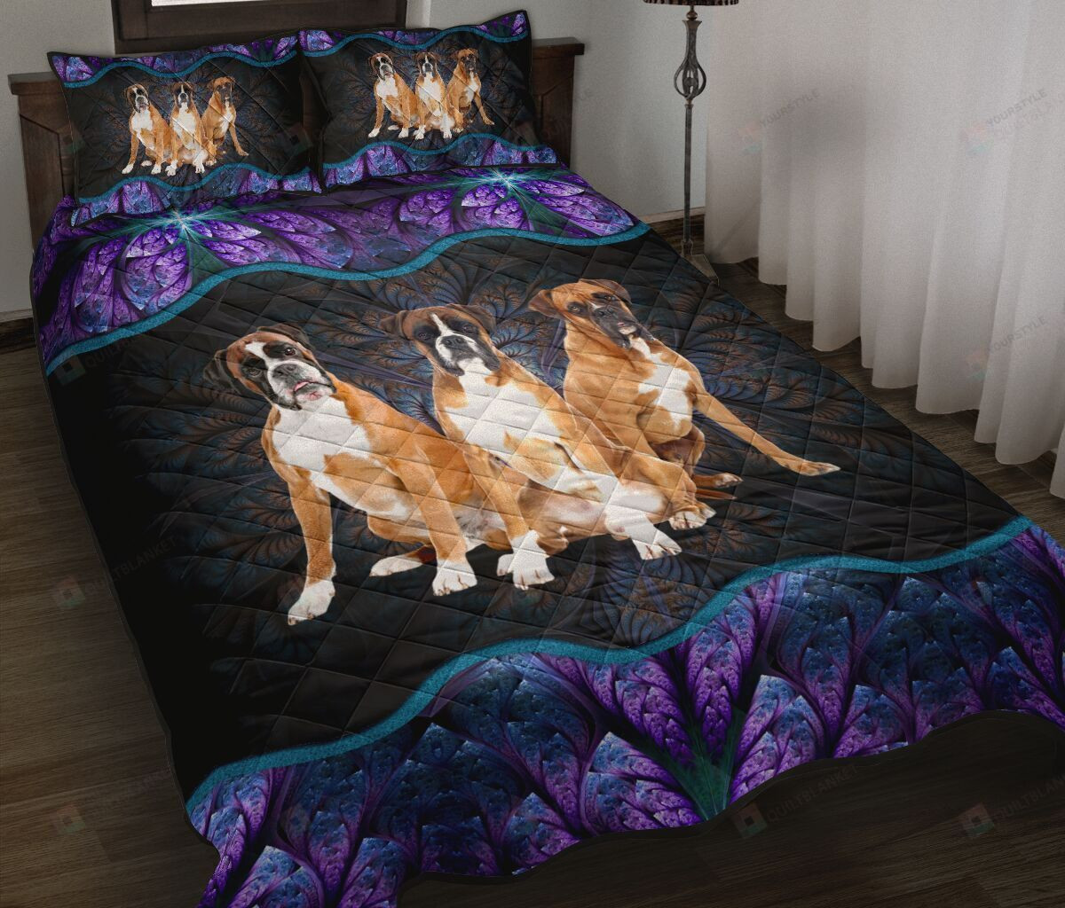 Boxers Quilt Bedding Set